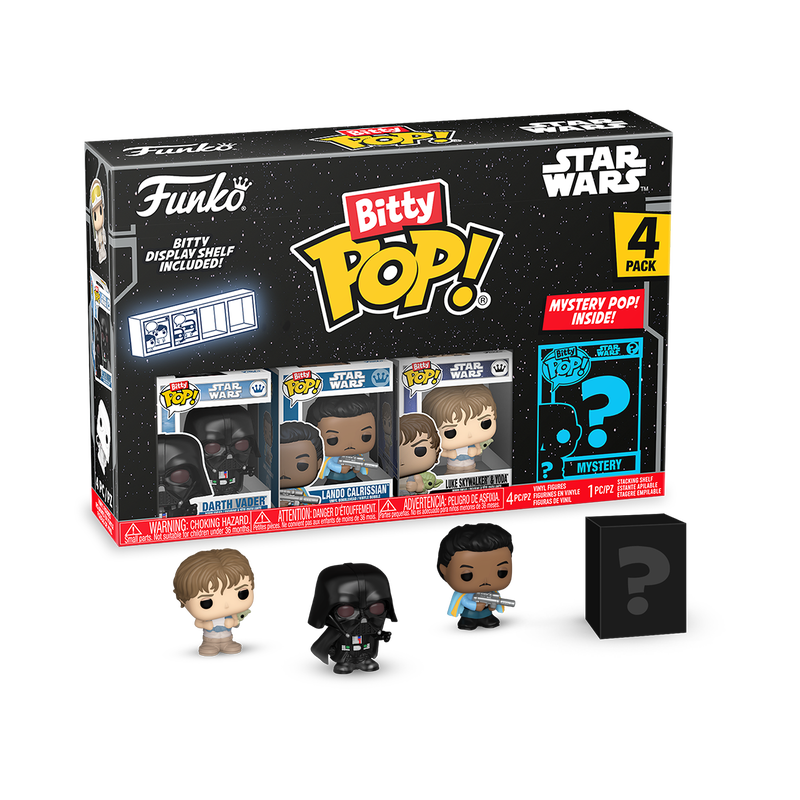 ¡Pop chiquitito! Star Wars El Imperio Contraataca Pack de 4 Serie 4