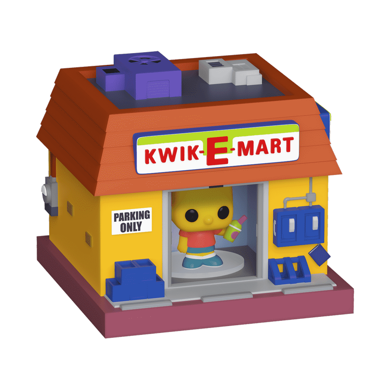 Bitty Pop! Cidades Bart Simpson e Kwik-E-Mart 