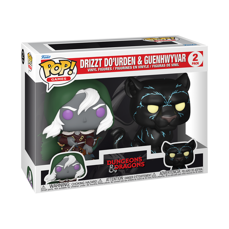 Pop! Drizzt Do'Urden e Guenhwyvar confezione da 2