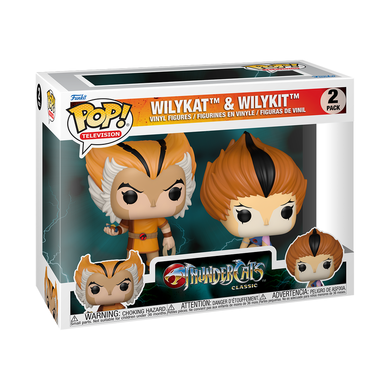 Pack de 2 figuras Pop! Wilykat y Wilykit 
