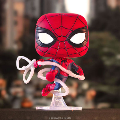 Funko Pop! Spider-Man (Brand New Day) #1586 - visuel lifestyle officiel
