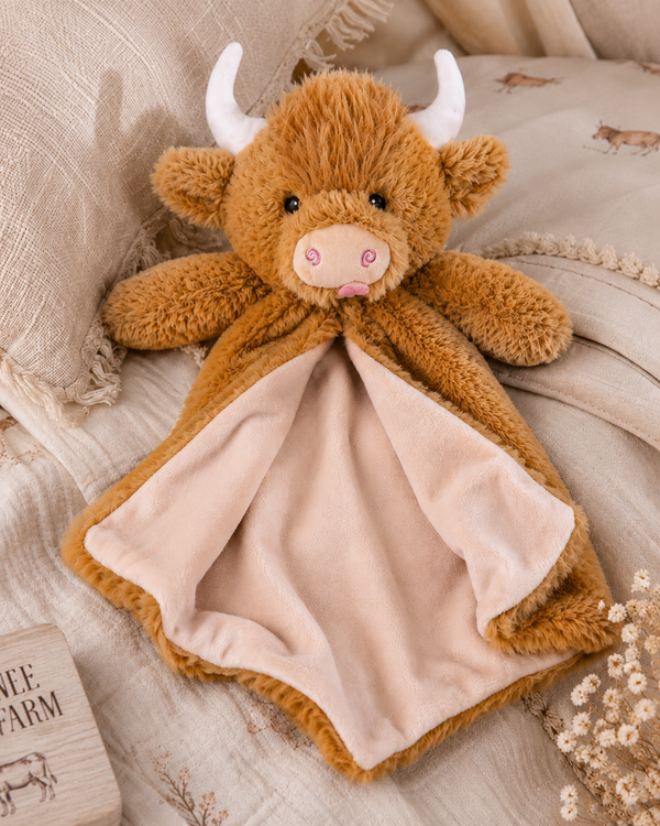 Doudou vache Highland - Cubbies