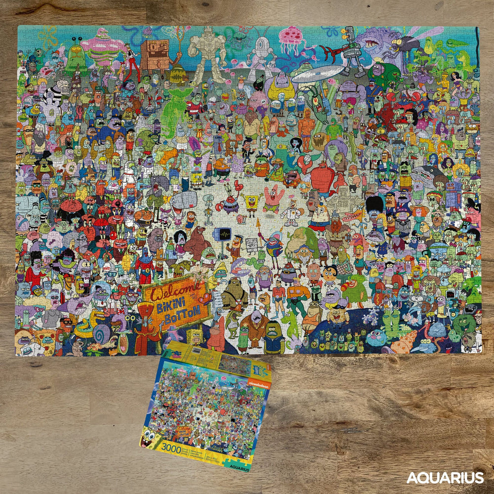 Puzzle Bob l'Éponge - Bikini Bottom 3000p