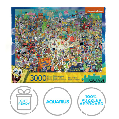 Sponge Bob Puzzle - Bikini Bottom 3000p