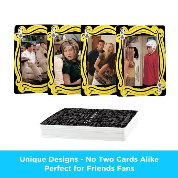 Jeu de cartes Friends - Cast - vue 3