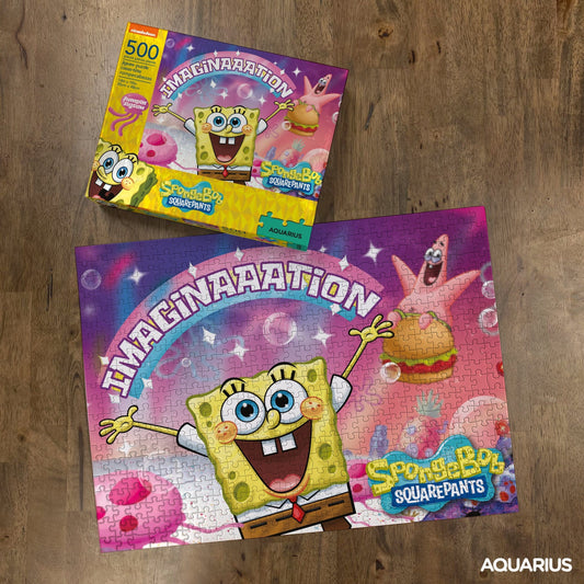 Rompecabezas de Bob Esponja - Imaginación 500p 