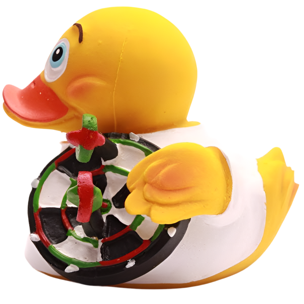 Pato de dardos campeón