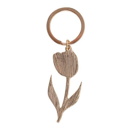 Porte-clés Tulipe Rose