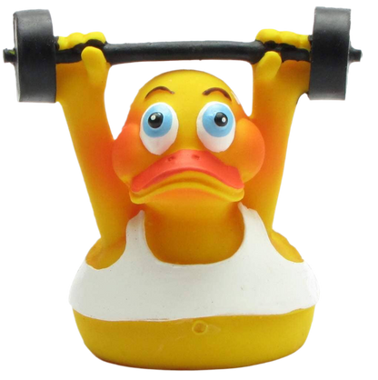 Weightlifting Duck
