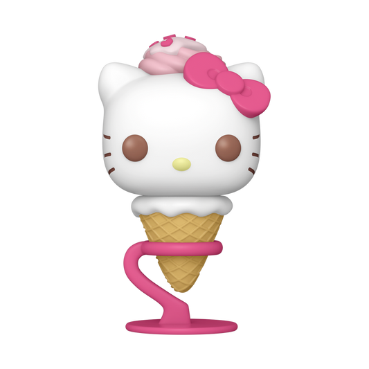 ¡Estallido! Hello Kitty en un cono de helado
