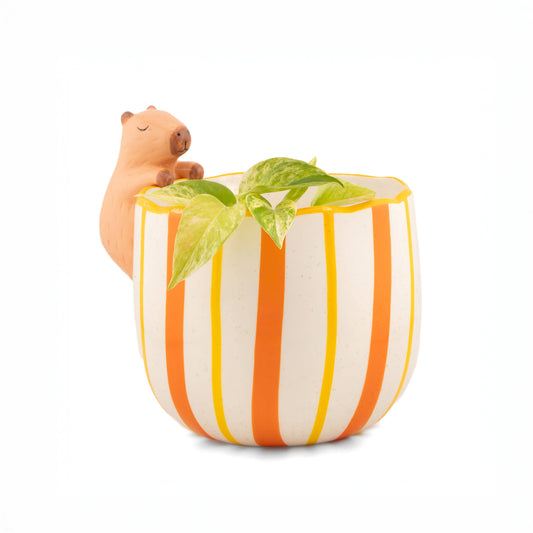 Mischievous Capybara Planter