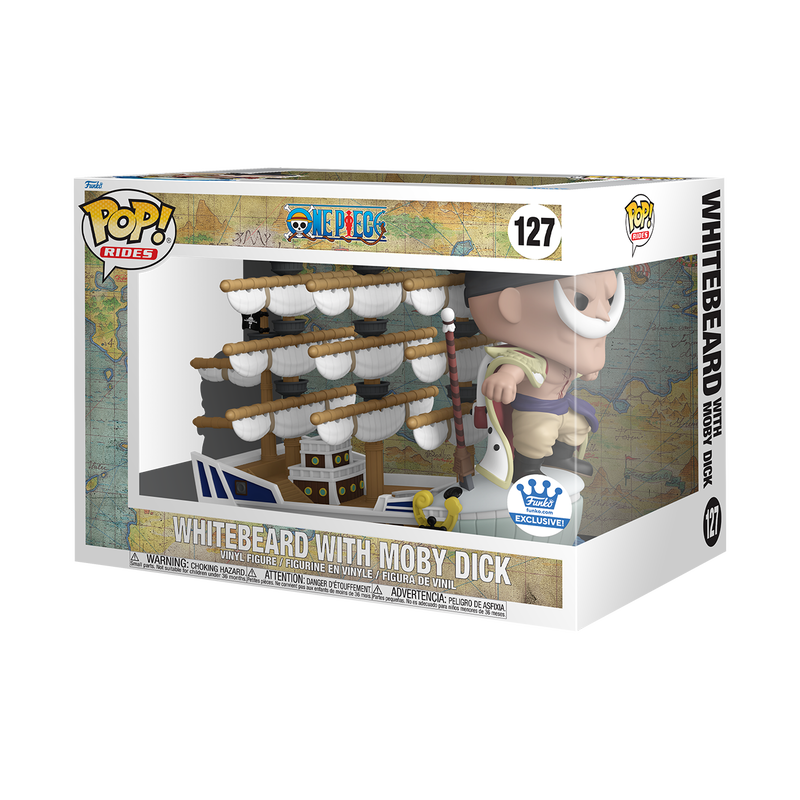 Pop! Rides Deluxe Barba Branca com Moby Dick