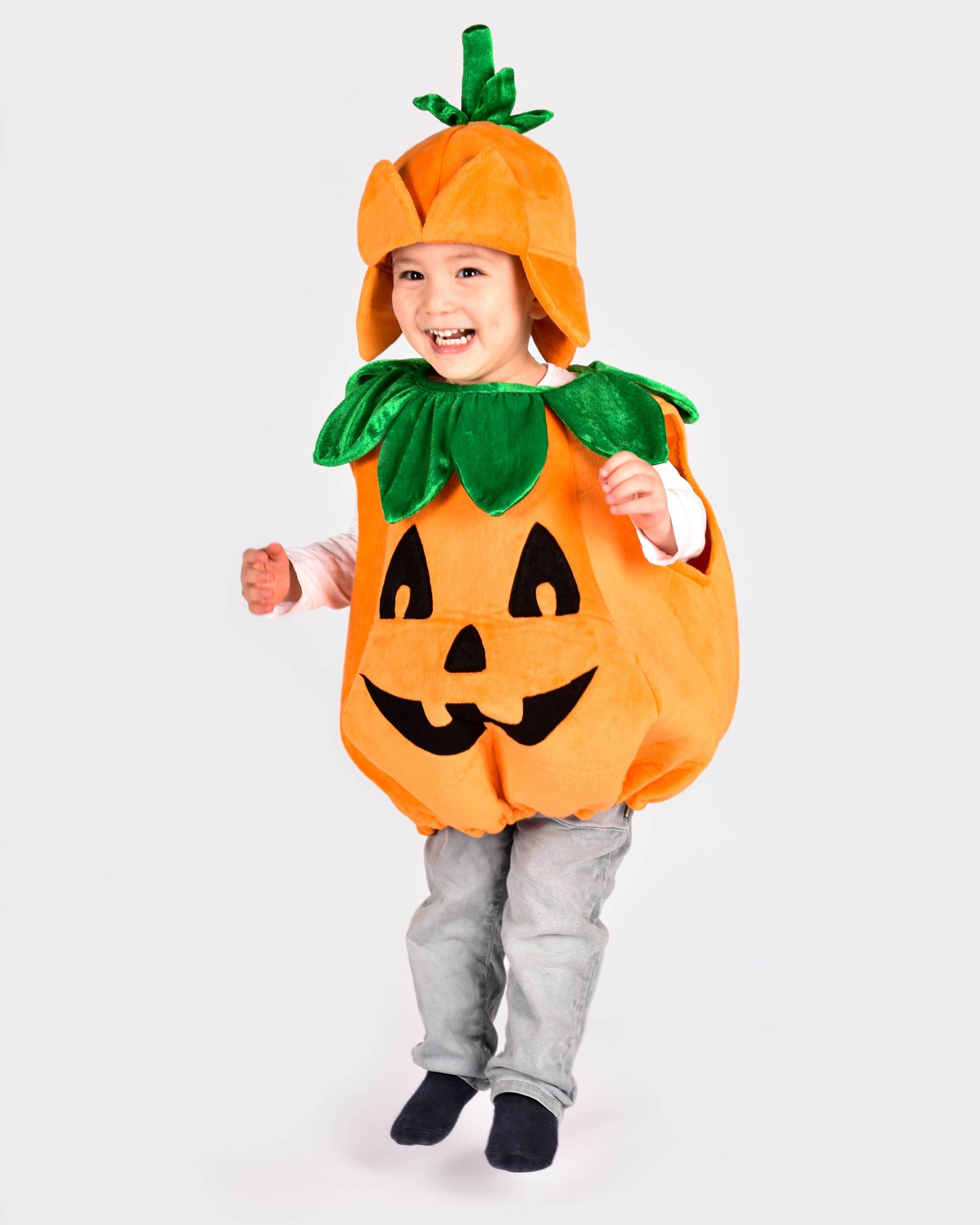 Déguisement citrouille Halloween 2-4 ans (taille 98-104 cm)