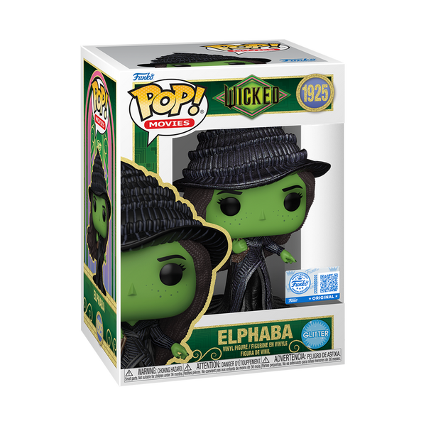 Funko Pop! Elphaba avec Grimmerie (Glitter) – Wicked