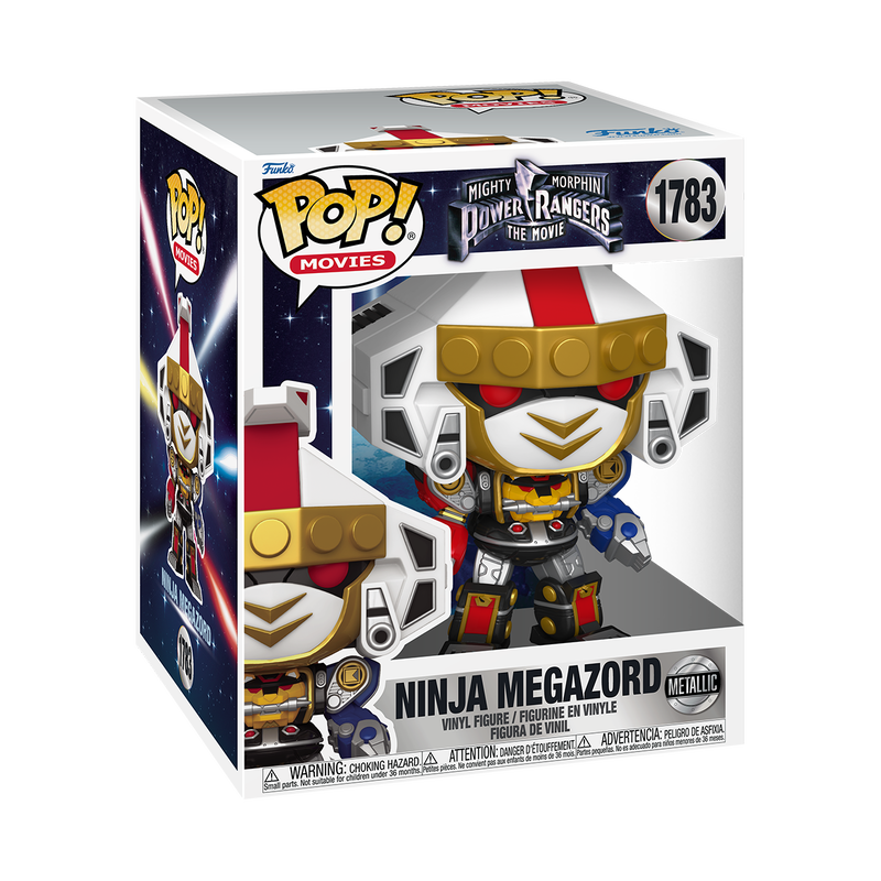 Pop! Super Ninja Megazord (Power Rangers: La Película) (Metálico)