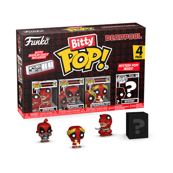 Funko Bitty Pop! Deadpool 4-Pack Series 3