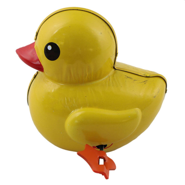 Canard à remonter en étain