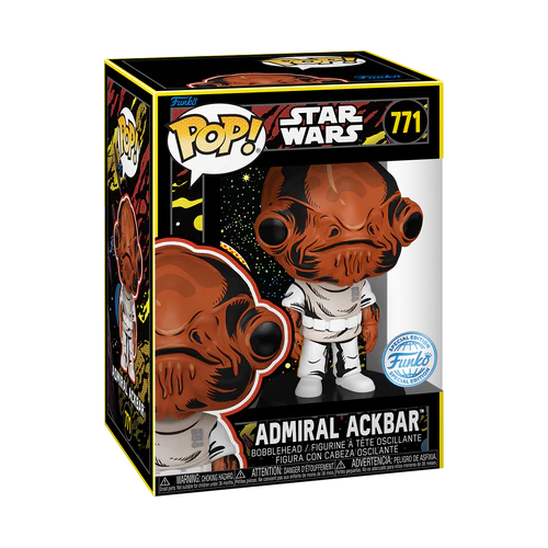 Pop! Almirante Ackbar (Retro)