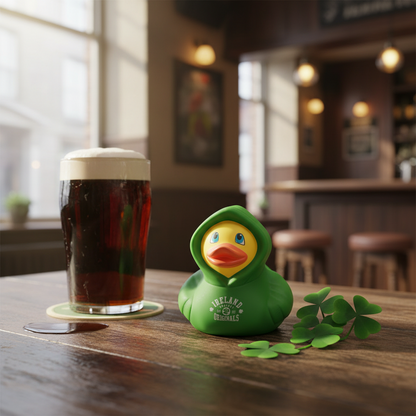 Sudadera con capucha de pato Irlanda - Verde