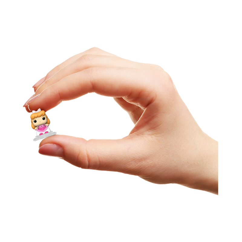 Figurine Bitty Pop! Cendrillon en robe rose – Château de Cendrillon