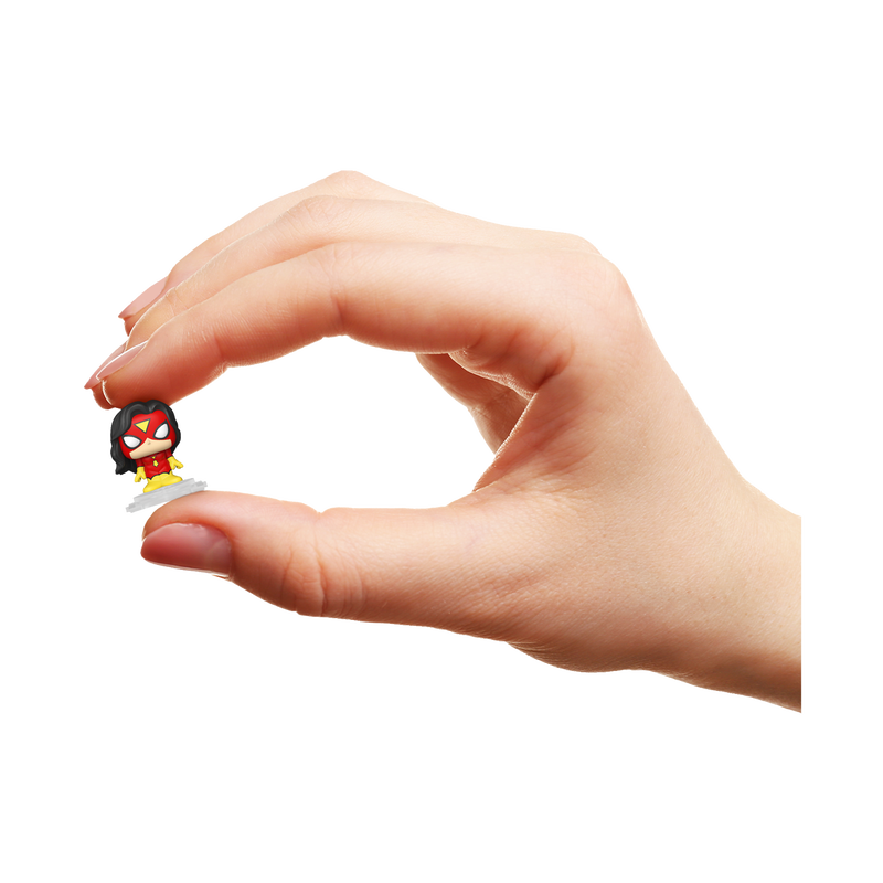 Bitty Pop! Display Spider-Man Web
