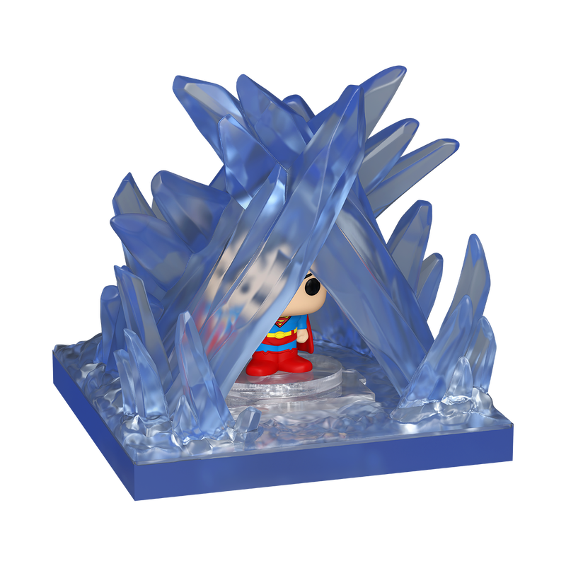 Bitty Pop! Towns Superman and the Fortress of Solitude