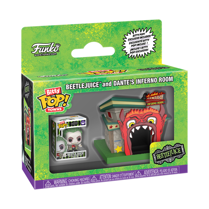 Bitty Pop! Towns, Beetlejuice e o Quarto Infernal de Dante
