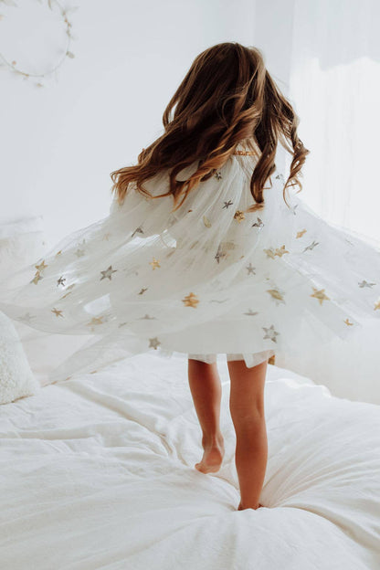 Capa - Estrellas de lentejuelas