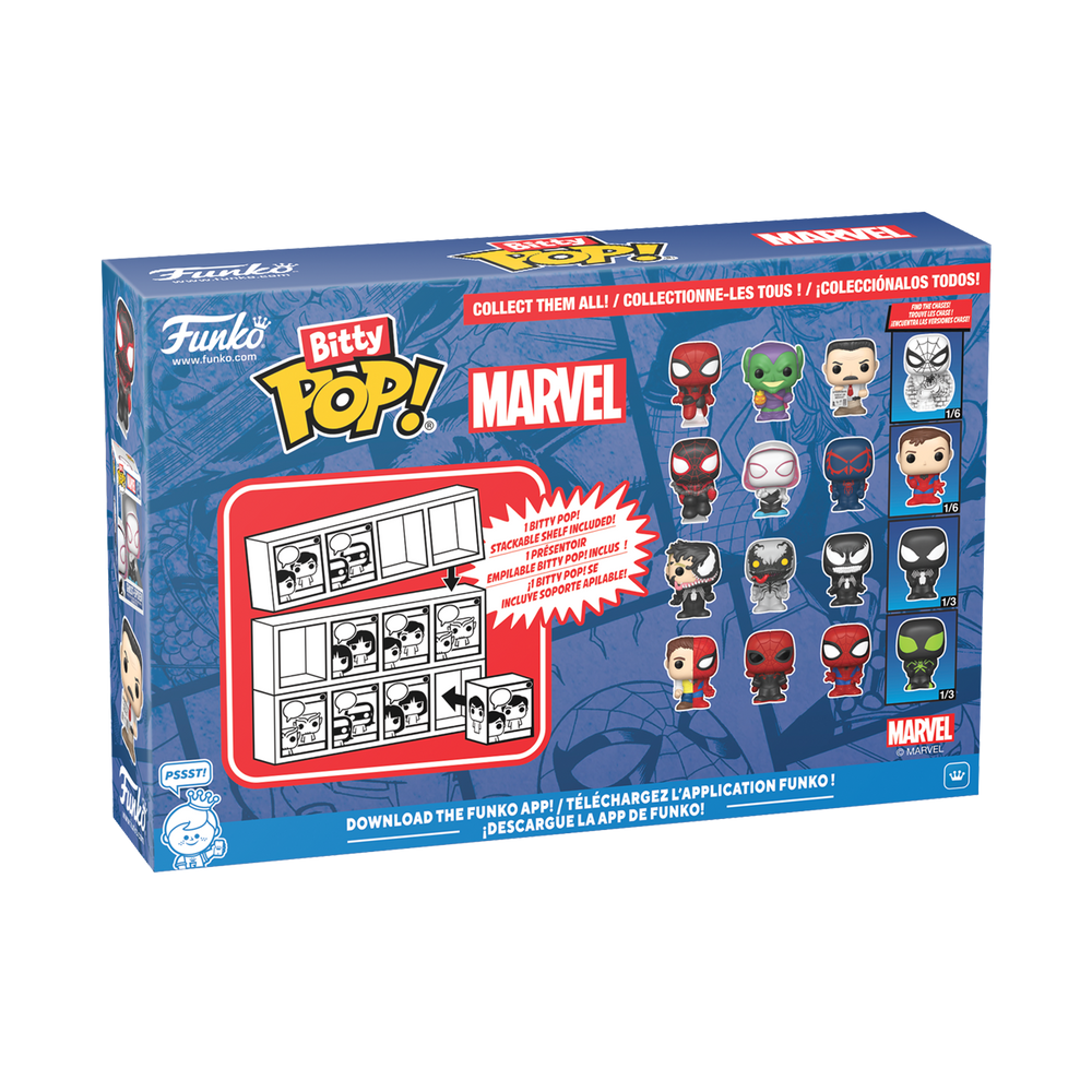 Bitty Pop! Spider-Man 4-Pack Series 4