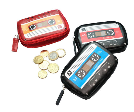 Retro cassetteportemonnee