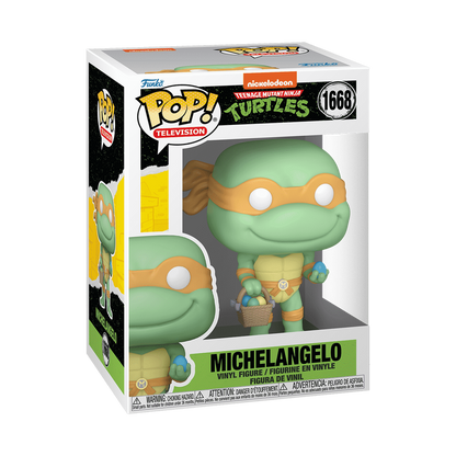 Pop! Michelangelo with Easter Basket