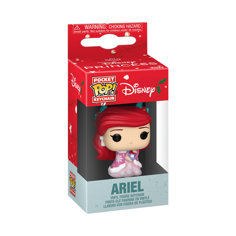 Porta-chaves Pop! Ariel (Roupa de Inverno)