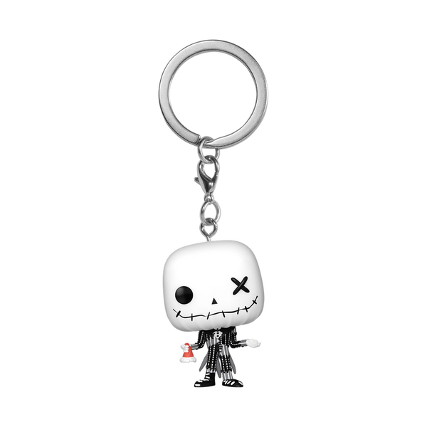 Funko Pop! Keychain Jack Skellington (Patchwork) – L'Étrange Noël de monsieur Jack