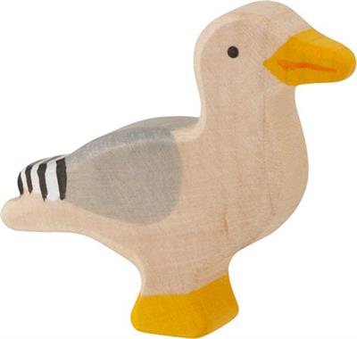 Figurine en bois Mouette