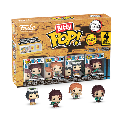 Bitty Pop! Demon Slayer 4-Pack Series 4