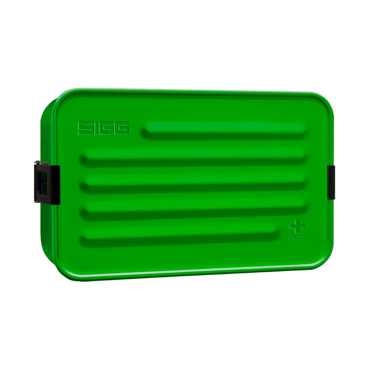 Fiambrera metálica verde