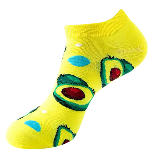 chaussettes courtes avocats