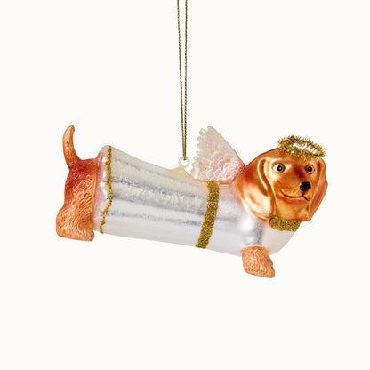 Saint Dachshund Hanging Decoration