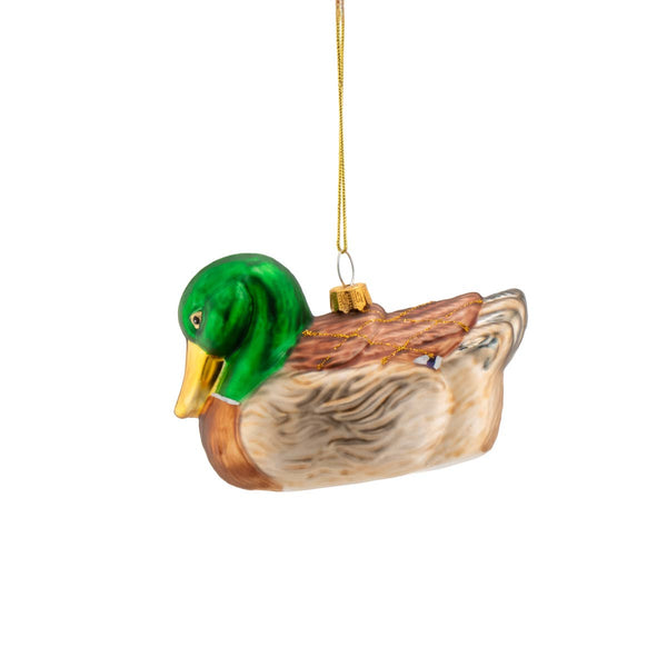 Boule de Noël Canard Colvert