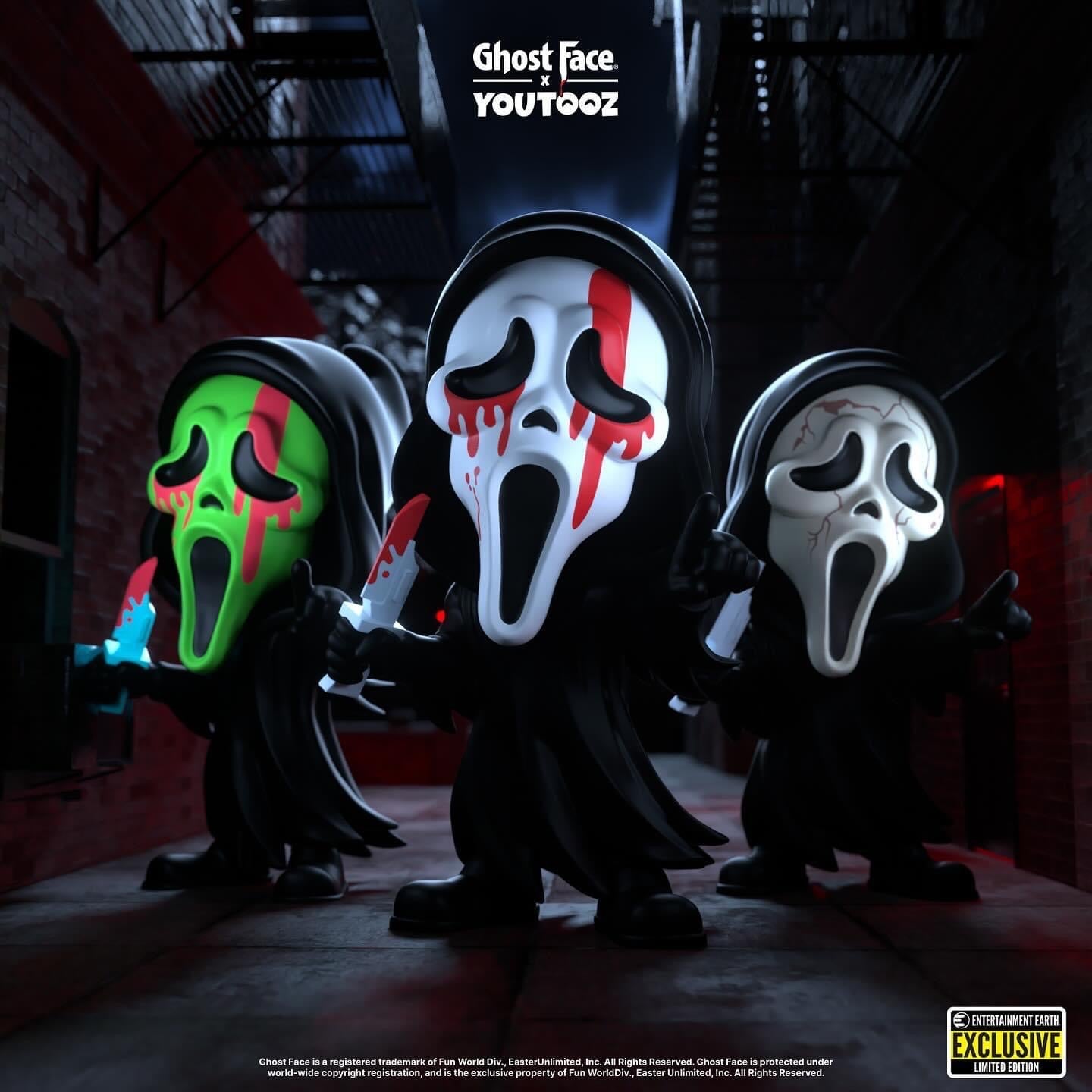 Scream Vinyl figurine Ghost Face Youtooz Ghostface sang