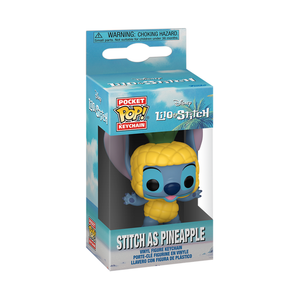 Funko Pop! Keychain Stitch en Ananas – Lilo et Stitch