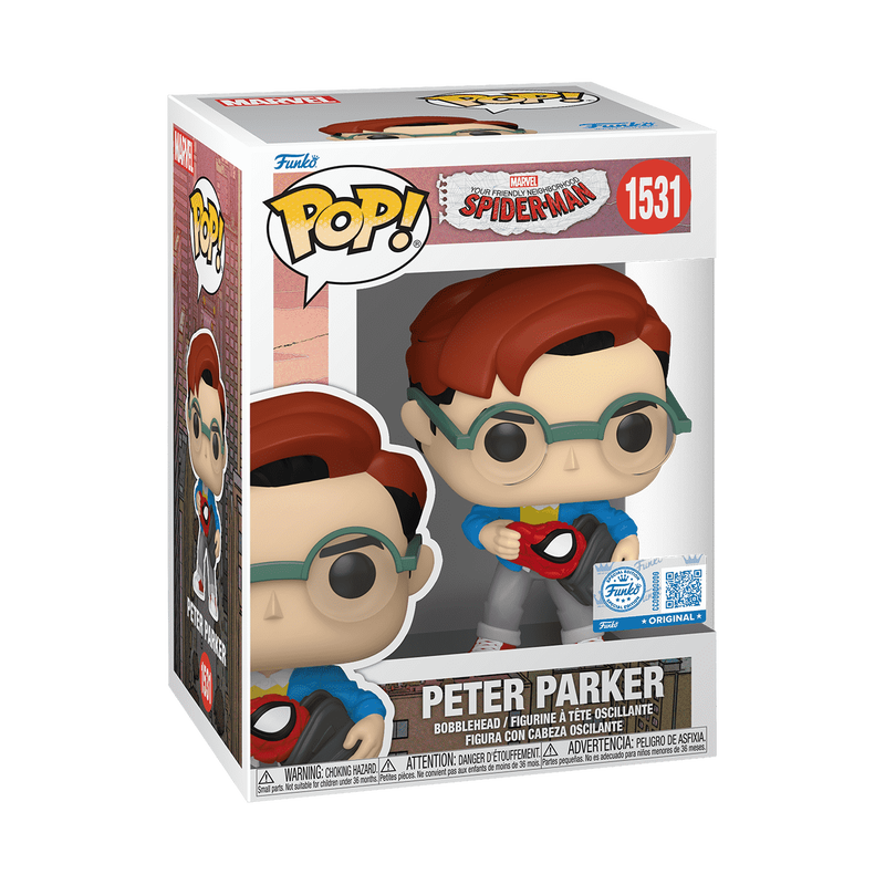 Pop! Peter Parker (Holding Backpack) #1531