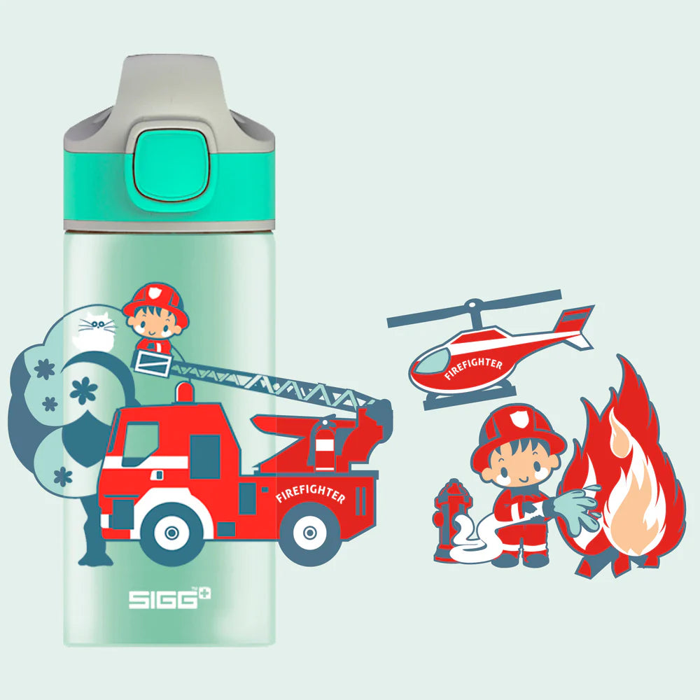Miracle Kids Alu Fireman 0.4 L children's water bottle 
