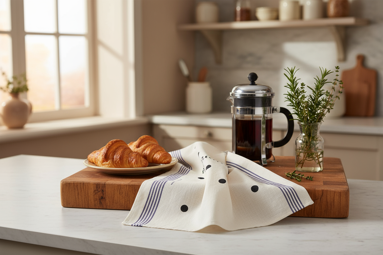 Paño de cocina familiar - Mamounette