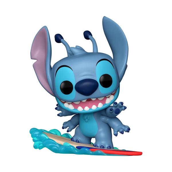 Funko Pop! Stitch sur Planche de Surf – Lilo et Stitch