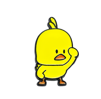 Pinos de pato en pie