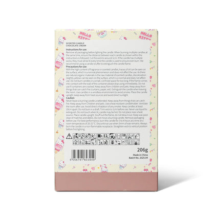 Bougie parfumée à la crème au chocolat, Hello Kitty Bakery