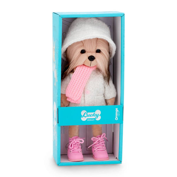 Bambola Lucky Yoyo Dog: Moda invernale - 38 cm