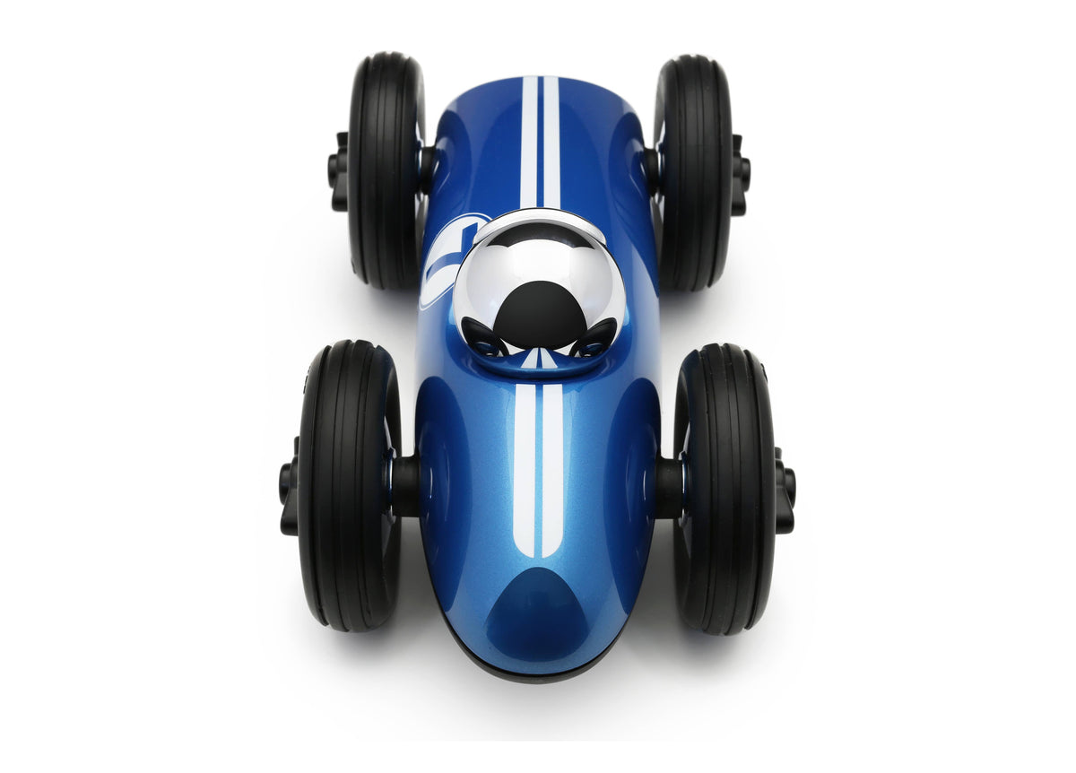 Bonnie's auto - Metallic blauw