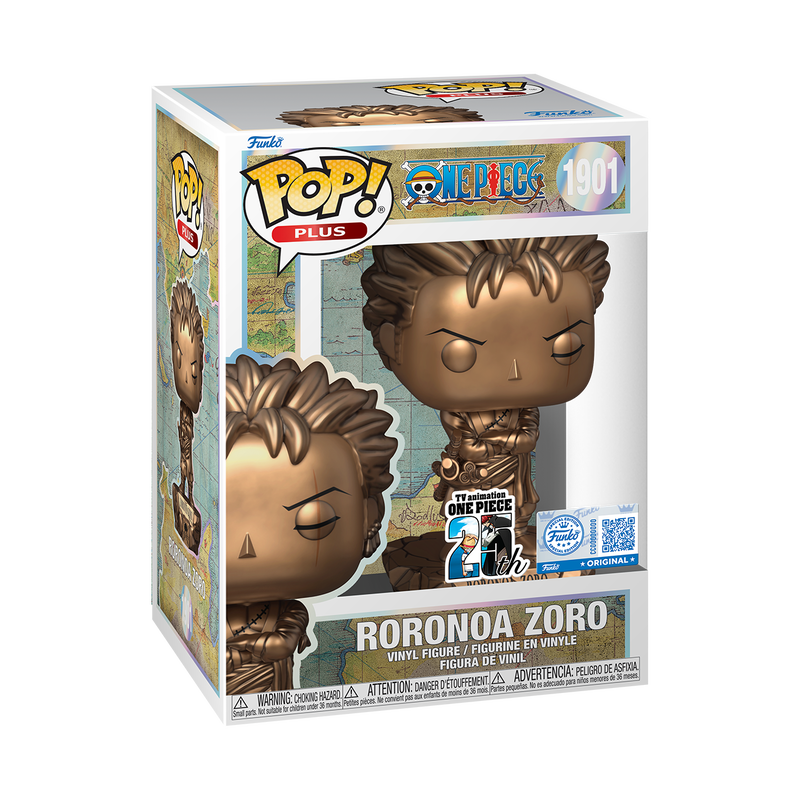 Pop! More Statua di Roronoa Zoro (bronzo)